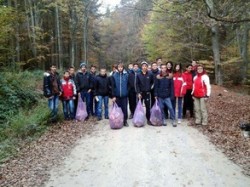 Bobocii de la "Onisifor Ghibu", ecologisti pentru o zi