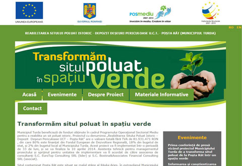 proiect-postarat Proiectul de decontaminare din Po?ta Rât în pericol! Pierdem milioanele de euro de la Uniunea European??!