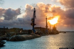Cum arata cel mai mare santier naval din Rusia, unde sunt construite submarinele nucleare