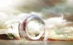 Eoliana viitorului: olandezii au inventat o turbina SF, fara pale, care produce energie din miscarea picaturilor de apa printr-un camp electric