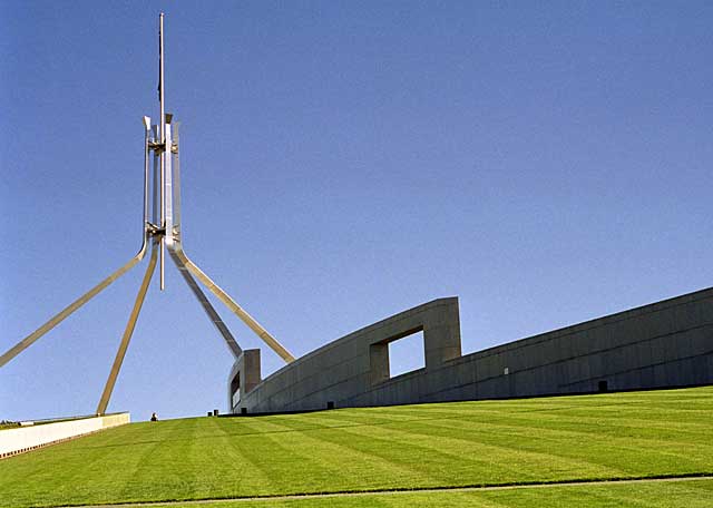 Casa parlamentului Canberra, Australia