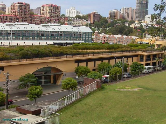 Wharf Sydney acoperis verde