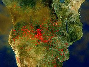 Incendieri controlate in Congo