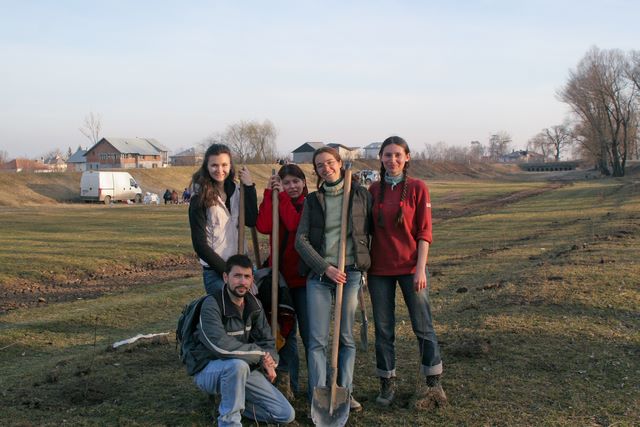 Fotografie de grup de la plantari