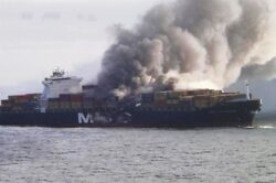 Port-containerul german MSC Flaminia, care transporta substante periculoase, va sosi in Portul Constanta la mijlocul saptamanii viitoare