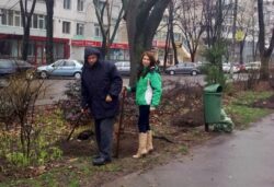 Comisarii Garzii de Mediu au plantat copacei