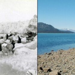Pamantul, inainte si dupa schimbarile climatice